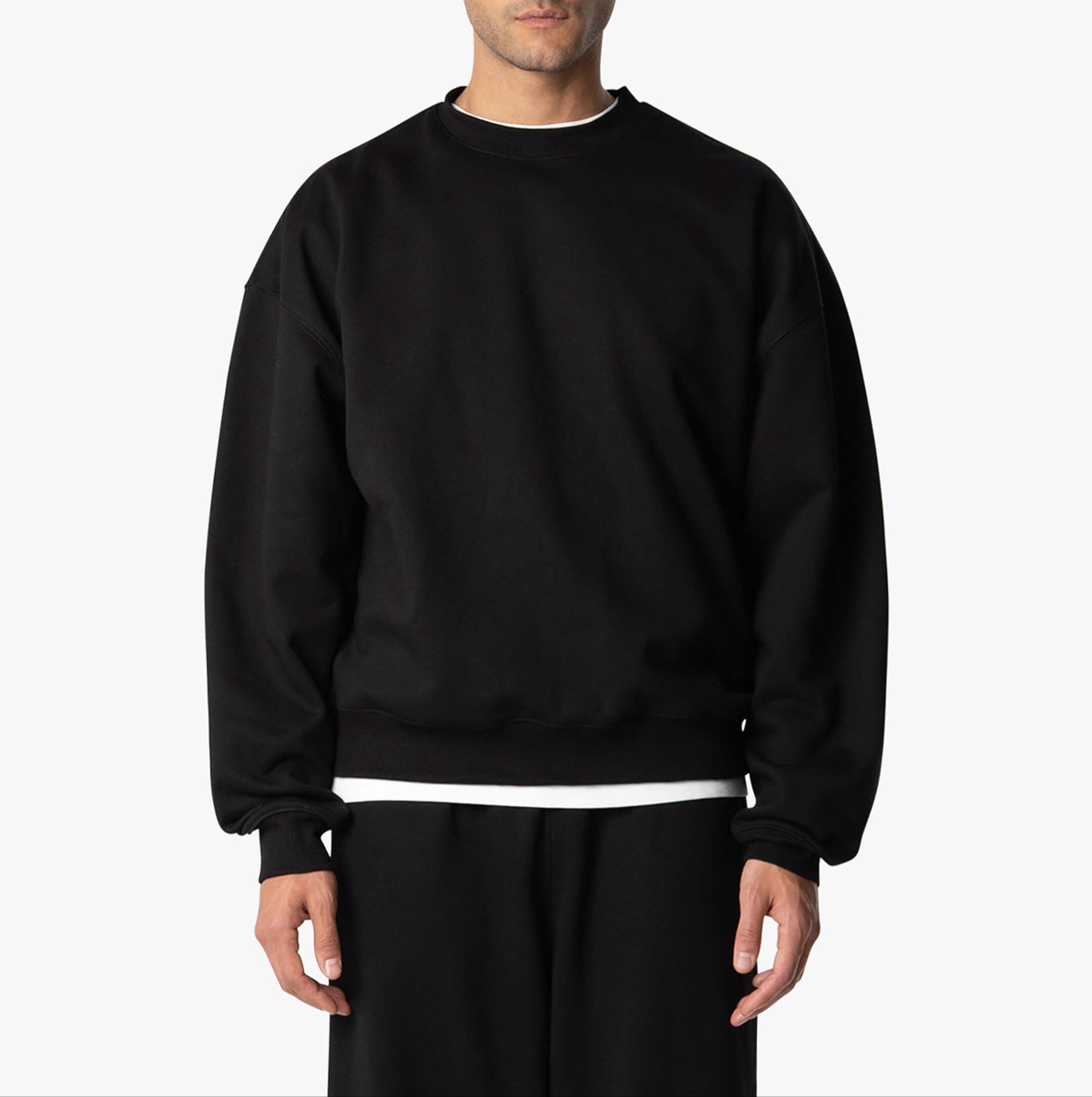 Premium Oversized Sweatshirt for Men – Heavyweight Cotton & Everyday Comfort