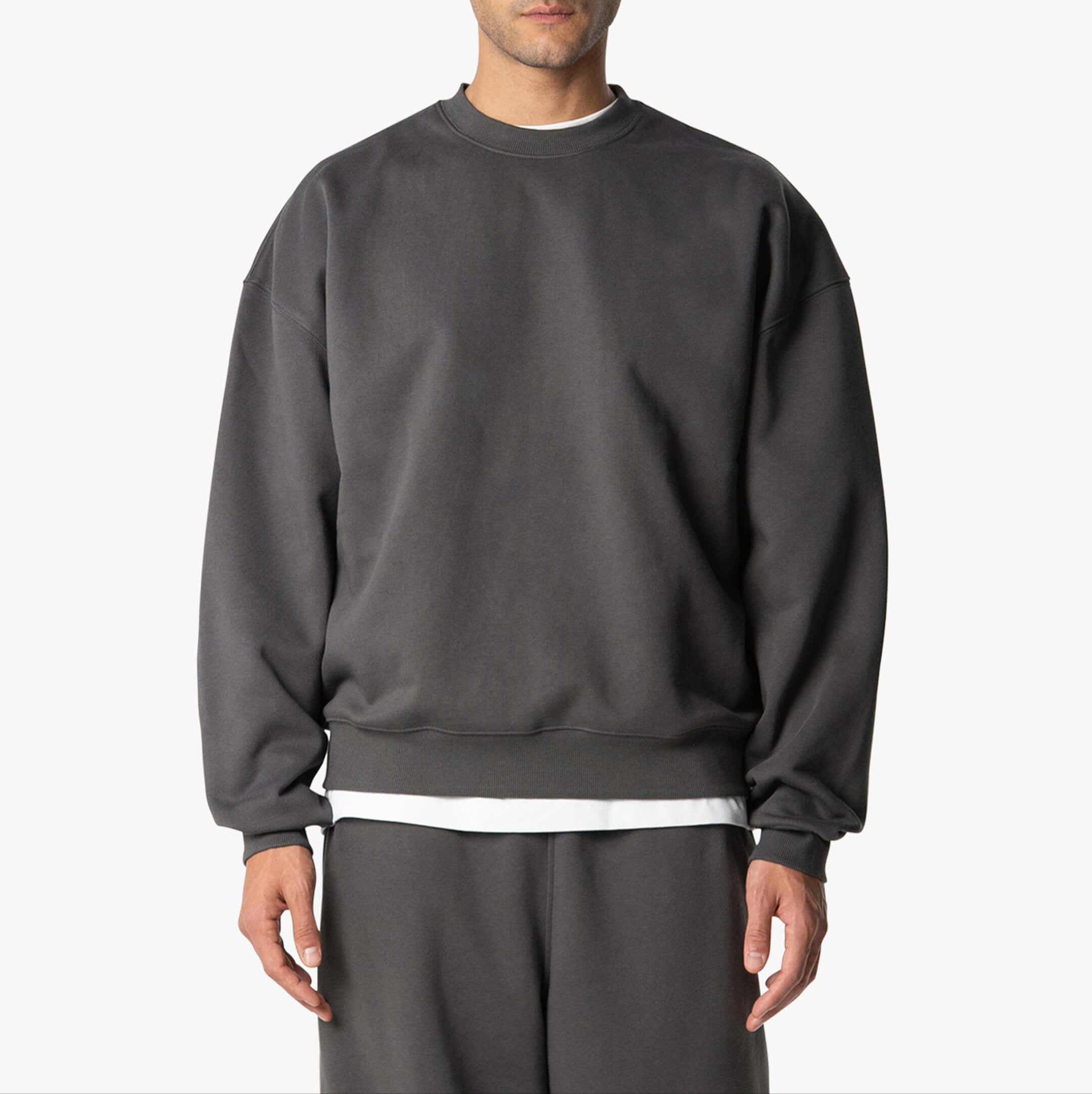 Premium Oversized Sweatshirt for Men – Heavyweight Cotton & Everyday Comfort