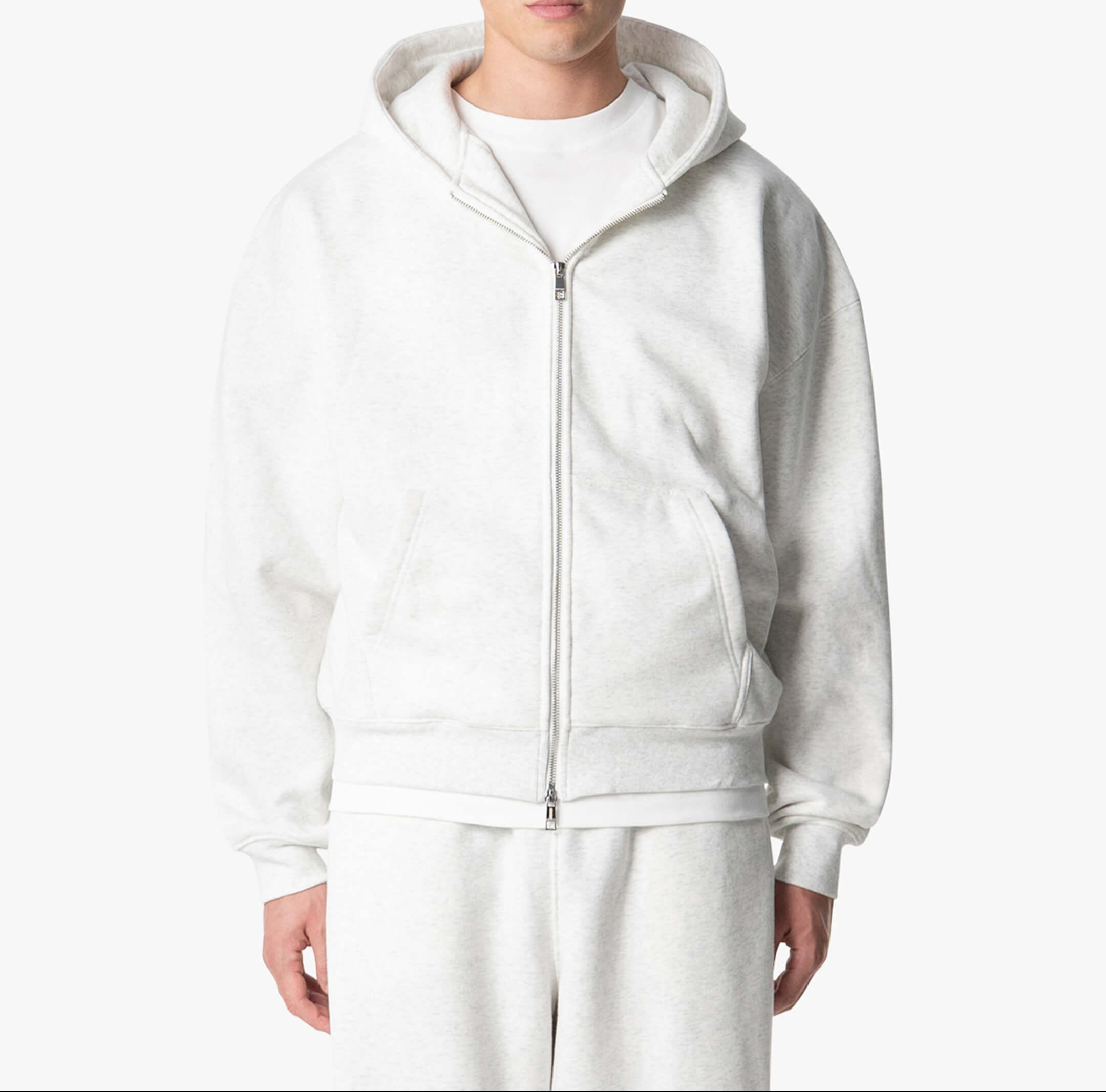 Premium Zip-Up Hoodie for Men – Oversized Fit & Everyday Comfort