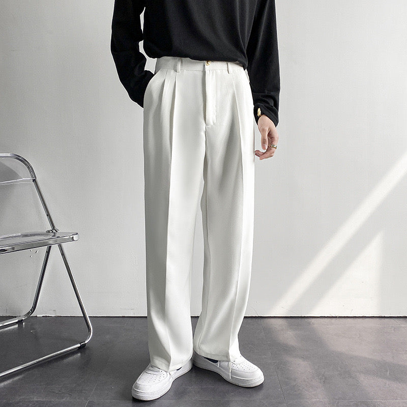 Tailored Smart Trousers – Modern Minimal Fit