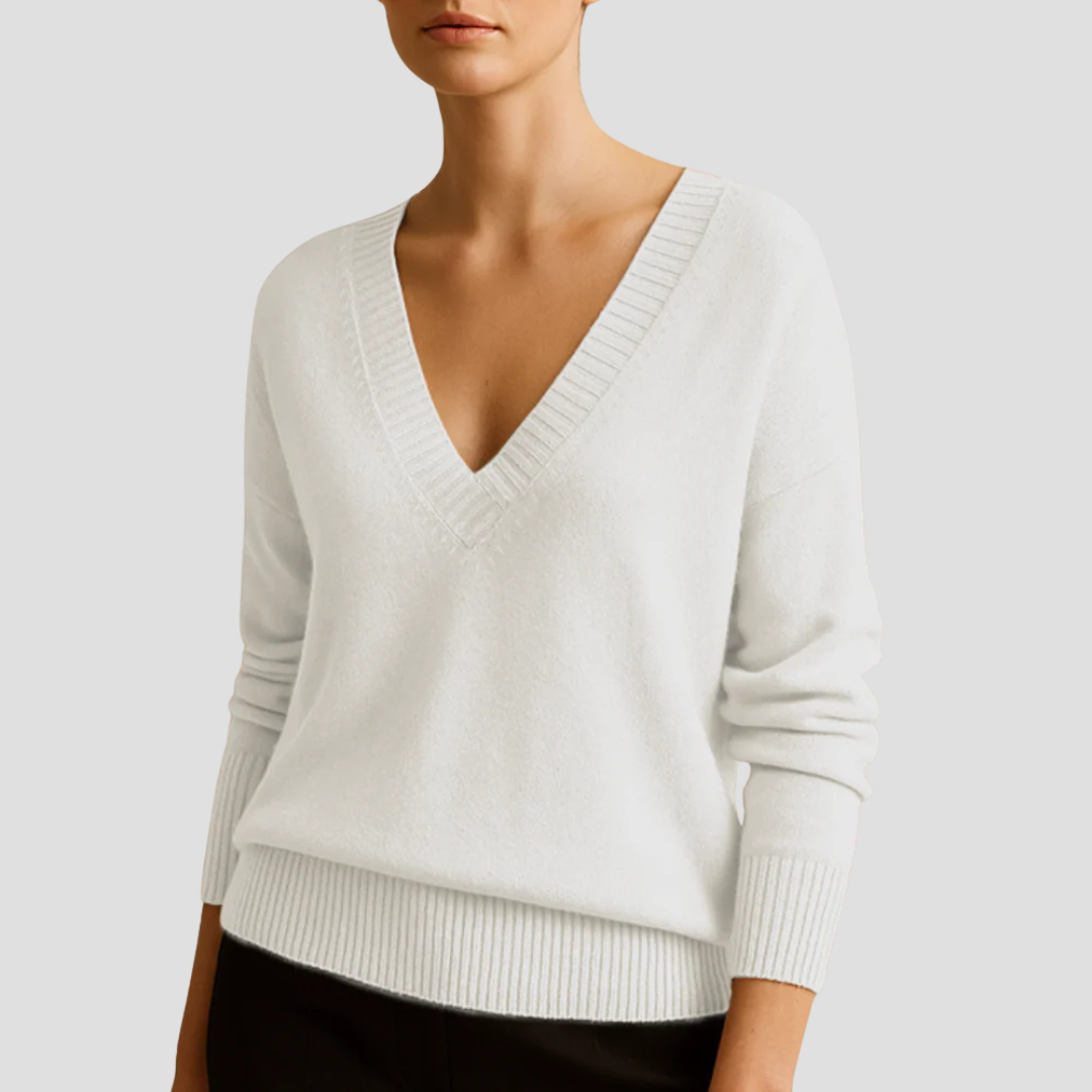 Clara | V-Neck Jumper