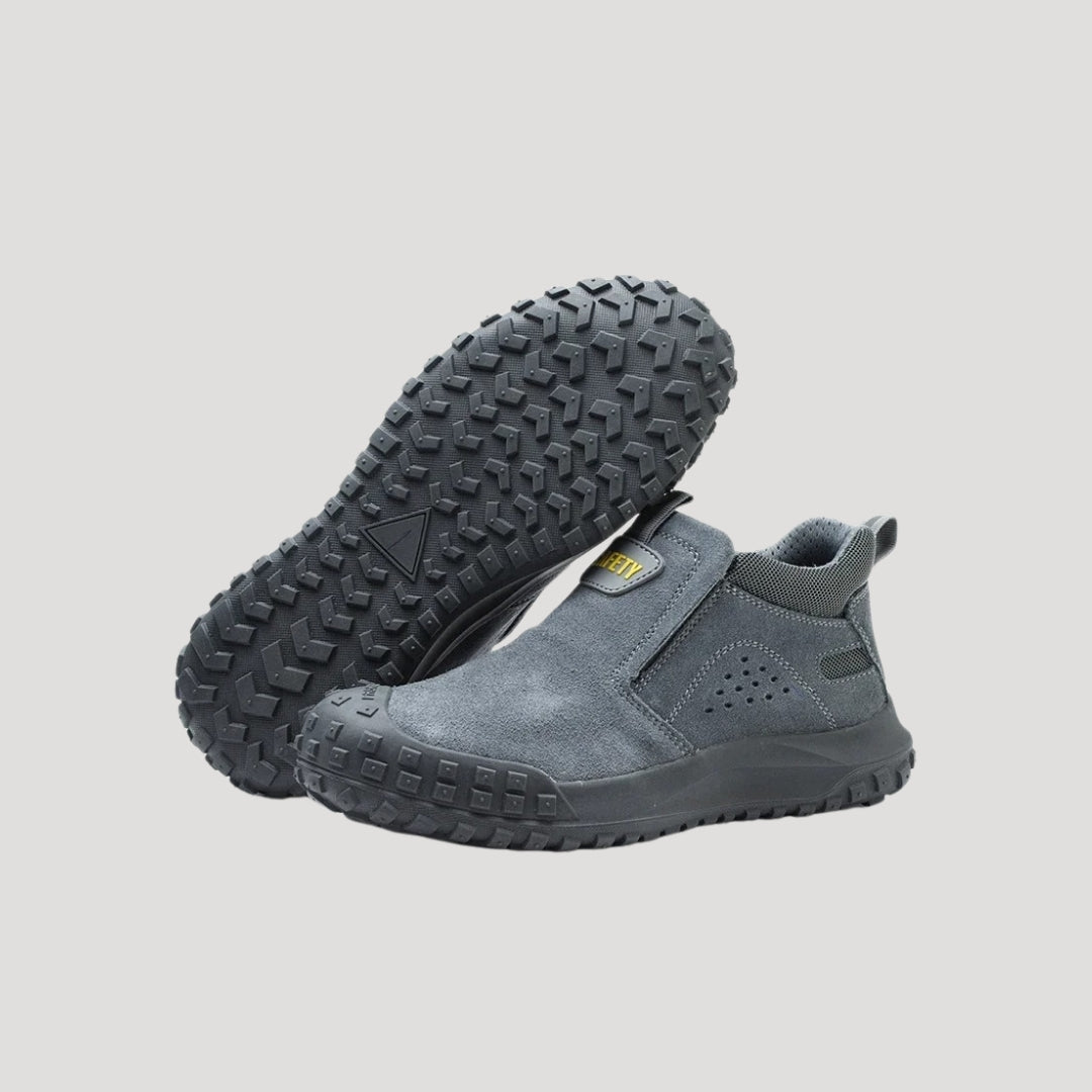 All-Terrain Slip-On Work Boots – Anti-Slip & Shock-Absorb