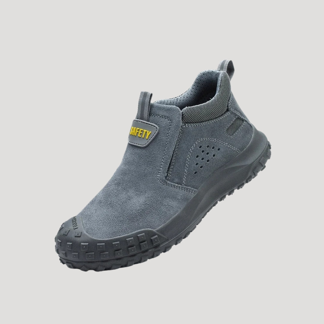 All-Terrain Slip-On Work Boots – Anti-Slip & Shock-Absorb
