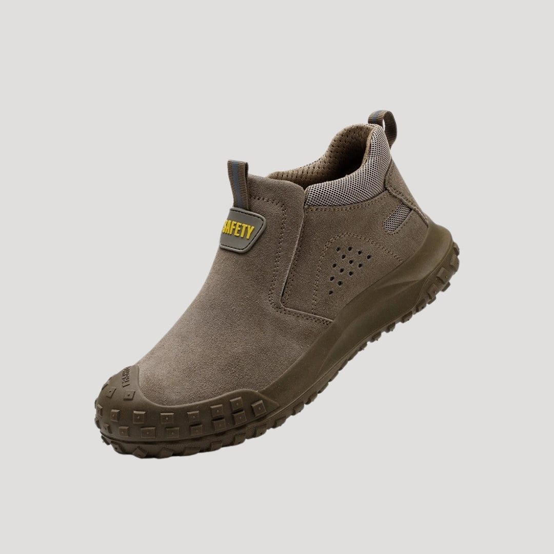 All-Terrain Slip-On Work Boots – Anti-Slip & Shock-Absorb