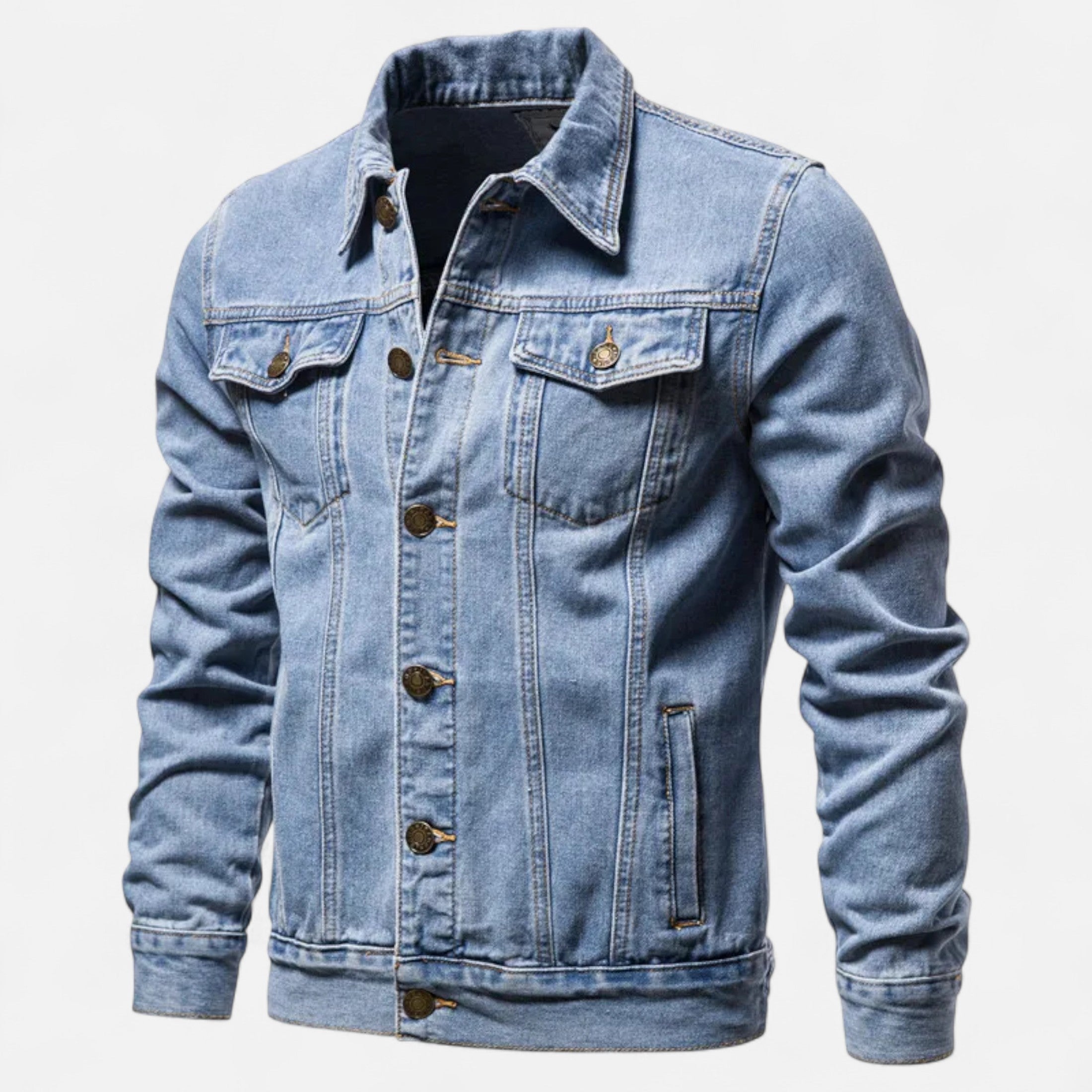 Dorevelle | Men’s Denim Jacket – Vintage Autumn Cotton Style