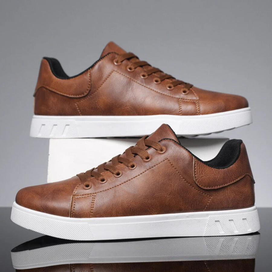 Men’s Classic Leather Sneaker – Smart Casual Comfort