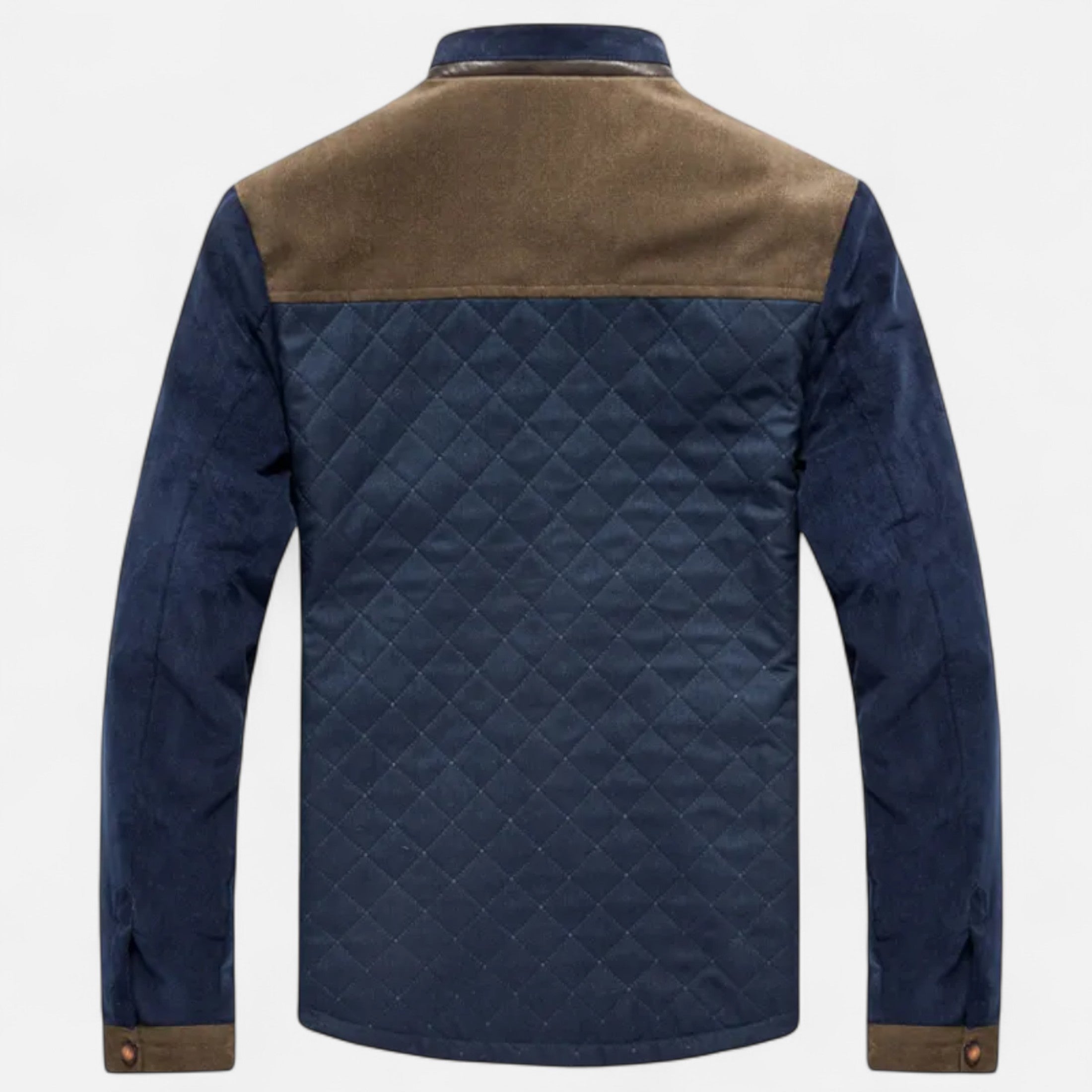 Dorevelle | Men’s Casual Jacket – Slim Fit Patchwork Design