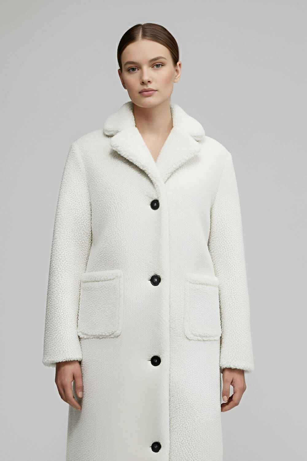 Long Teddy Coat – Ultra-Soft, Warm & Stylish