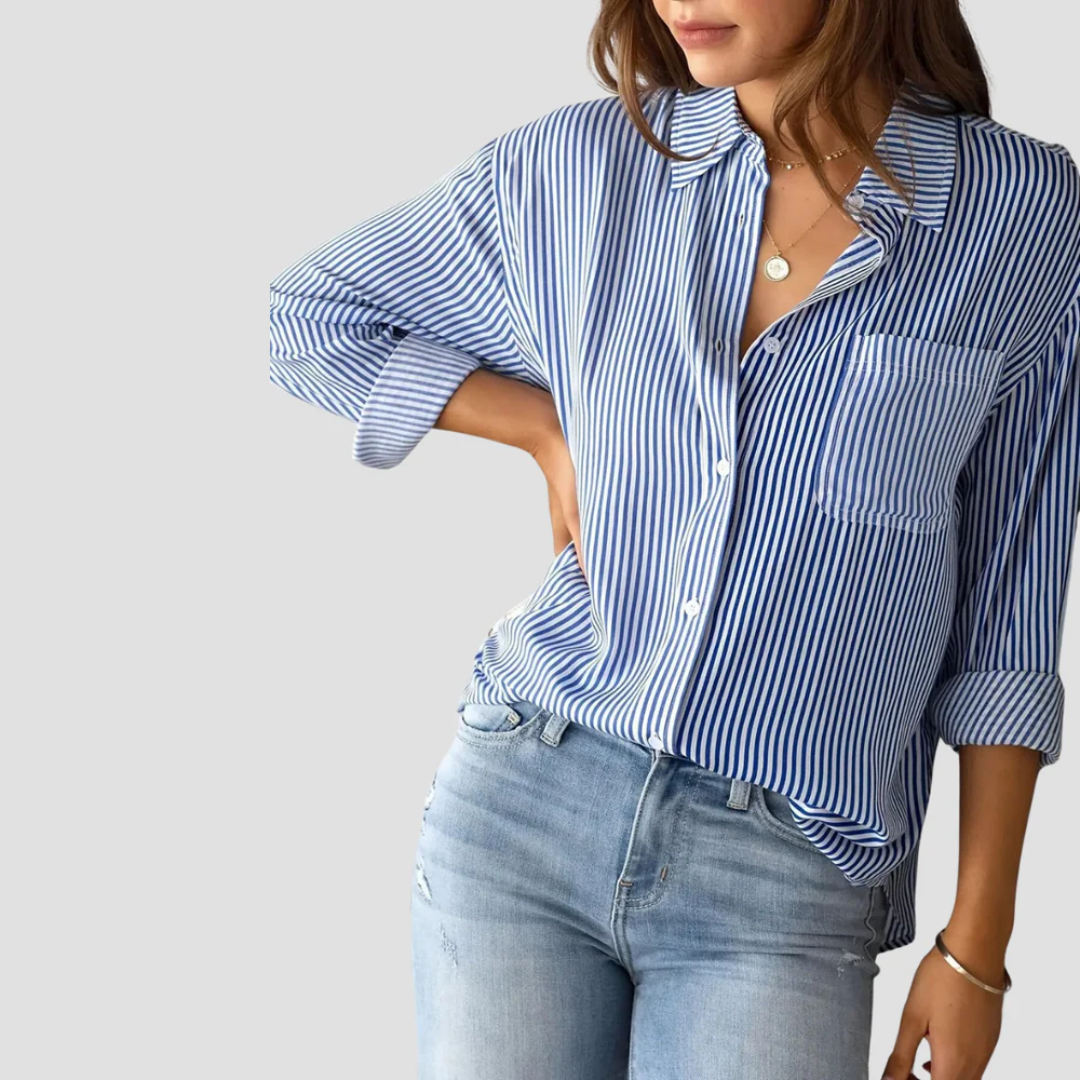 Lucinda | Striped Blouse