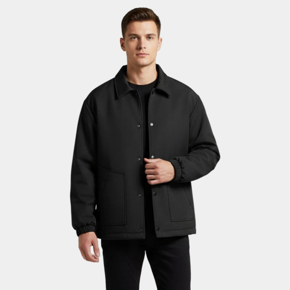 Men’s Minimal Workwear Jacket – Warm, Durable & Modern Everyday Style