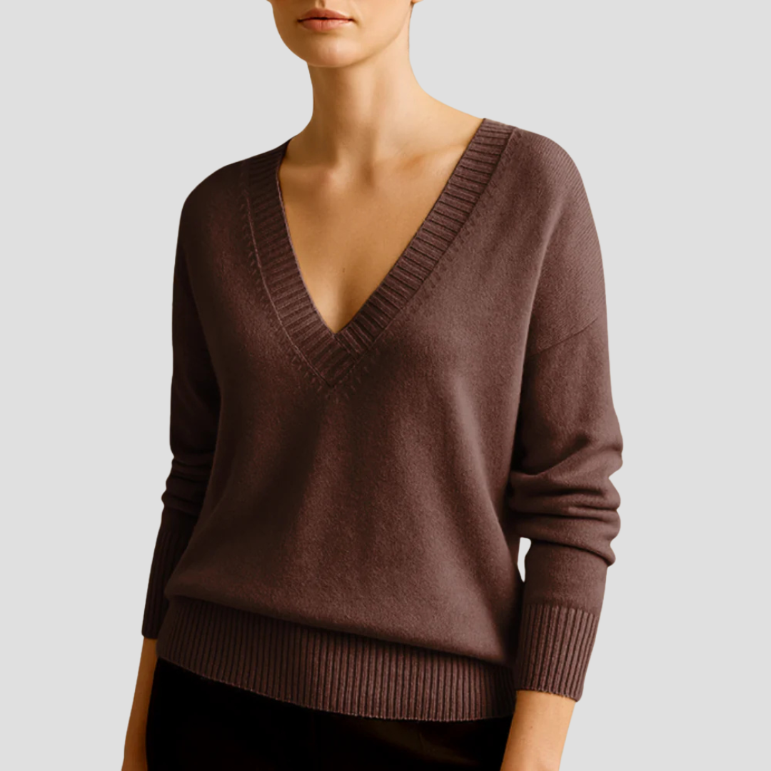 Clara | V-Neck Jumper