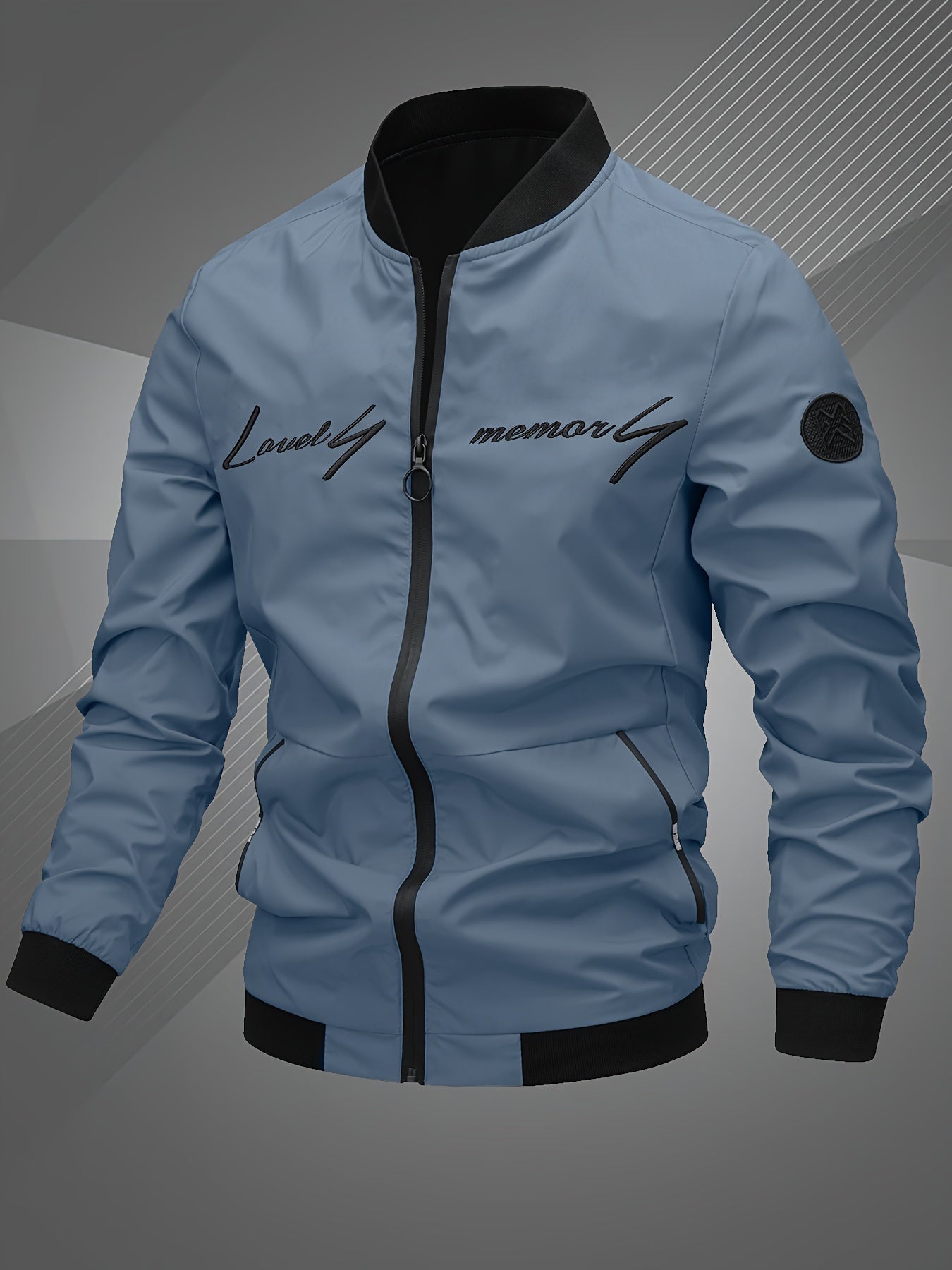 Men’s Signature Street Bomber – Modern Lightweight Jacket
