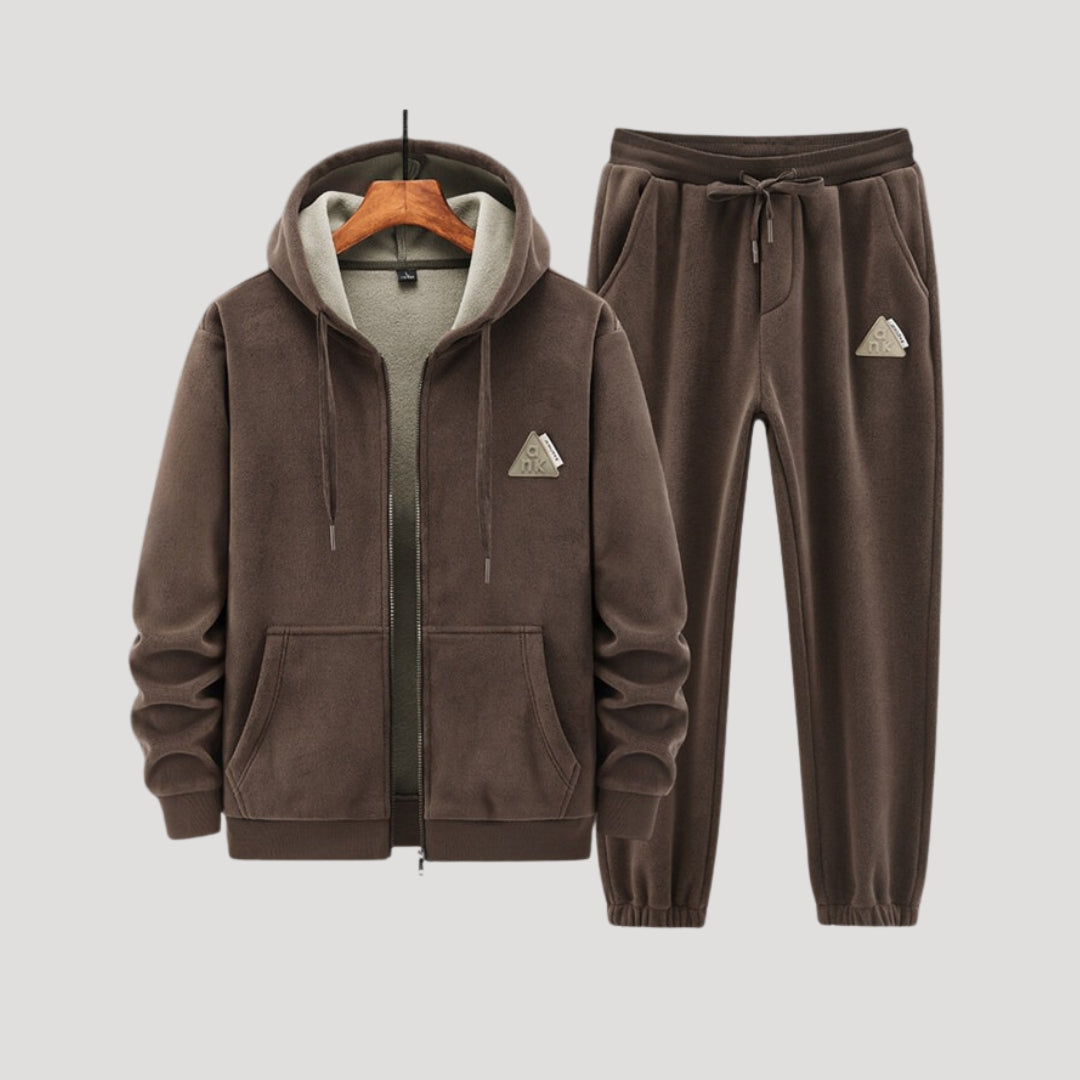 Ultra Soft Fleece Tracksuit Set – Hooded Winter Edition