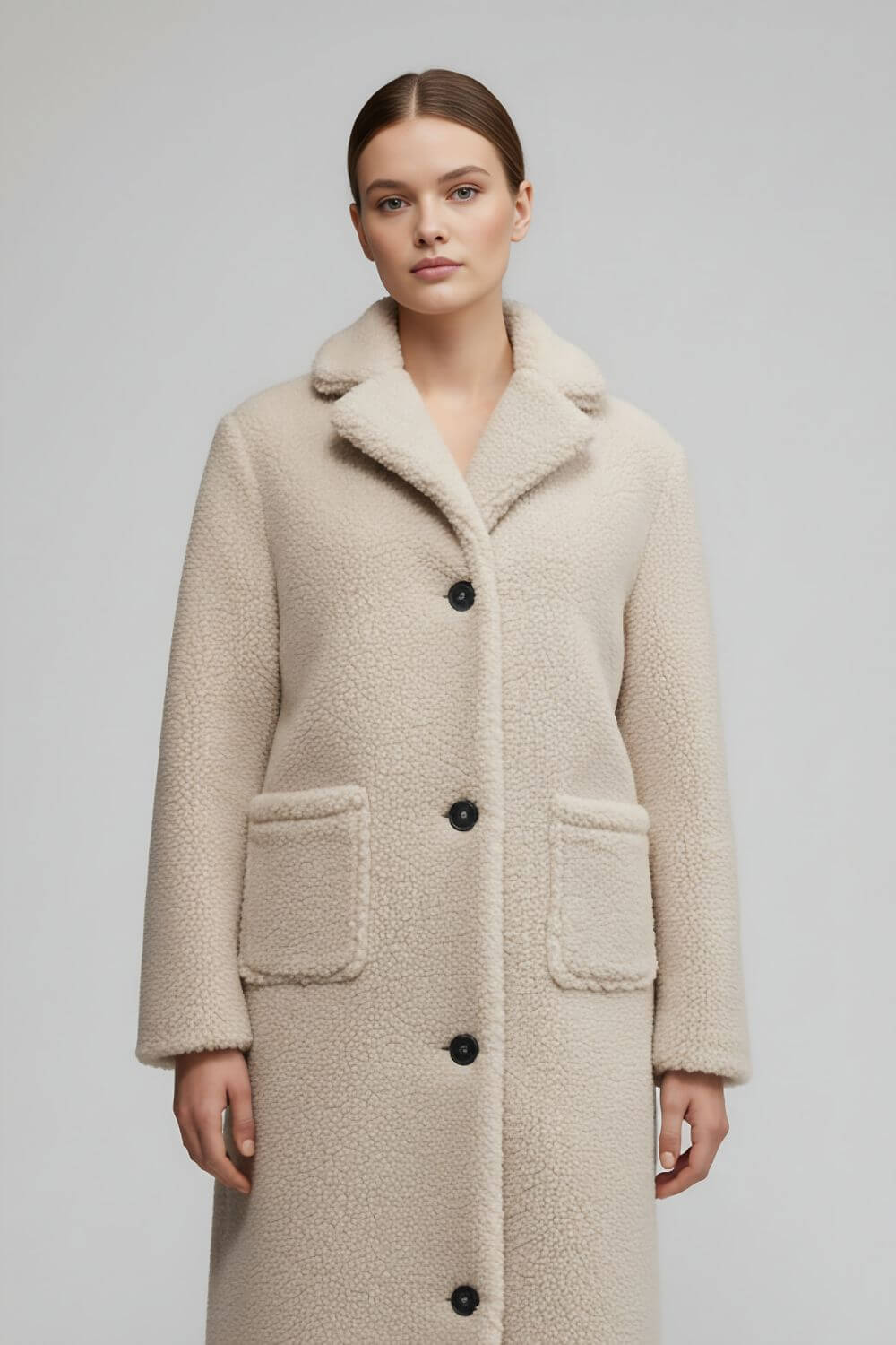 Long Teddy Coat – Ultra-Soft, Warm & Stylish