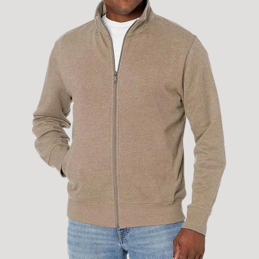 Men’s lightweight zip up winter jacket