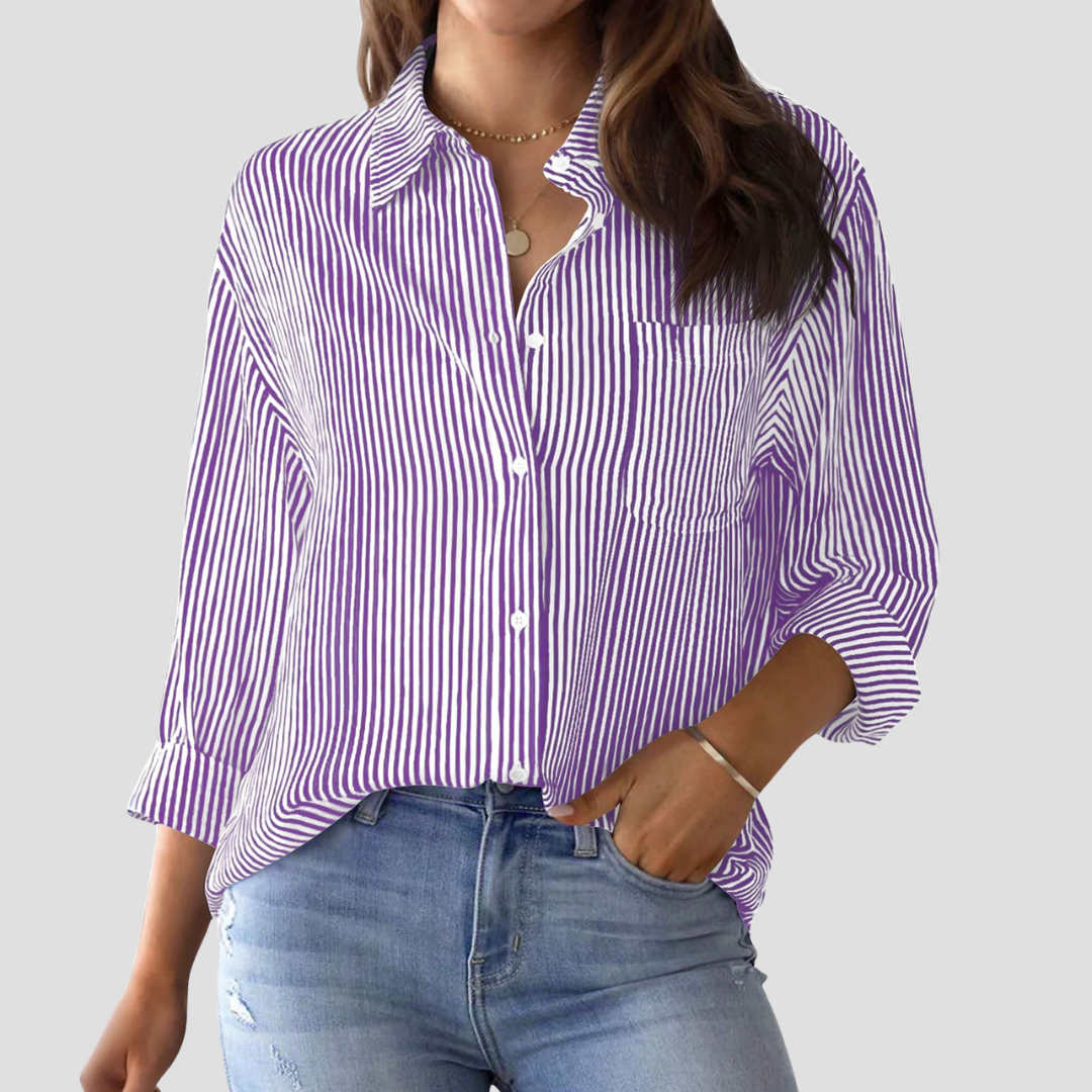 Lucinda | Striped Blouse