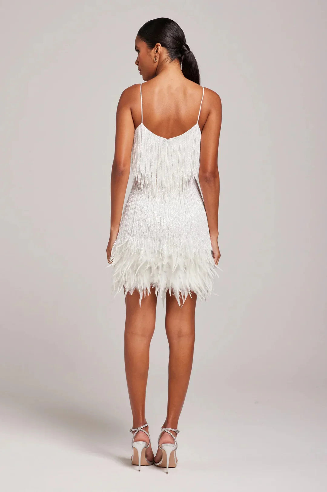 Brielle | Feather Mini Dress
