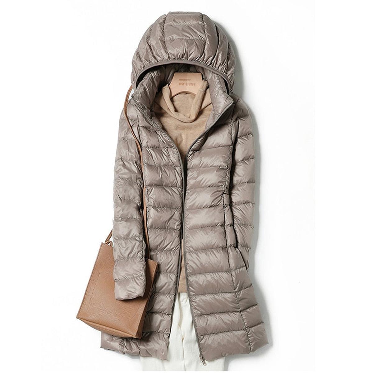 Casual Puffer Jacket With Long Sleeves