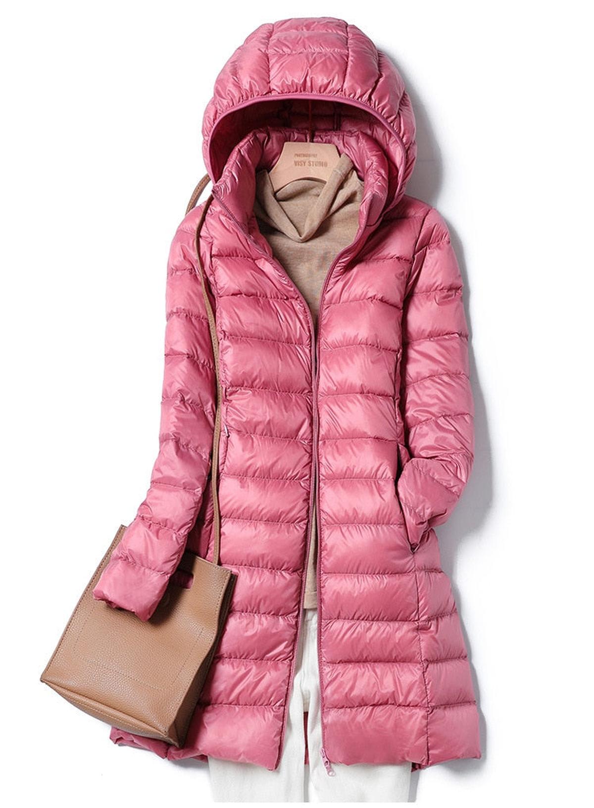 Casual Puffer Jacket With Long Sleeves