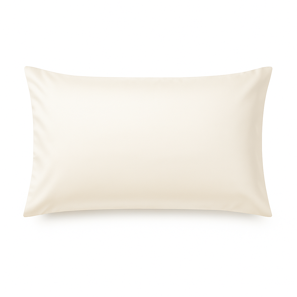 Luxoo 6A moerbeizijde kussensloop voor huid- en haarverzorging, kleur Ivory