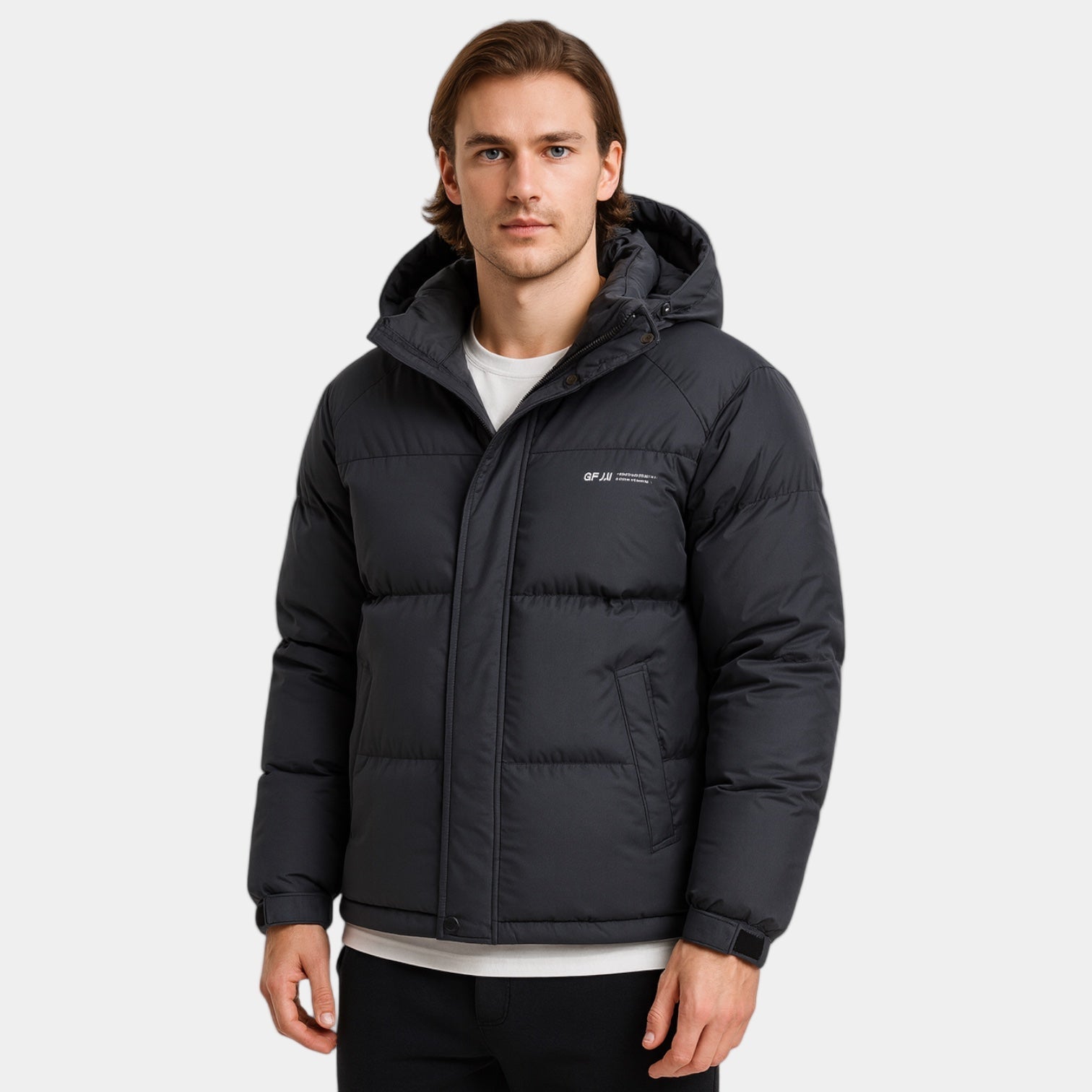 Men’s Insulated Puffer Jacket – Ultra-Warm, Windproof & Winter Essential