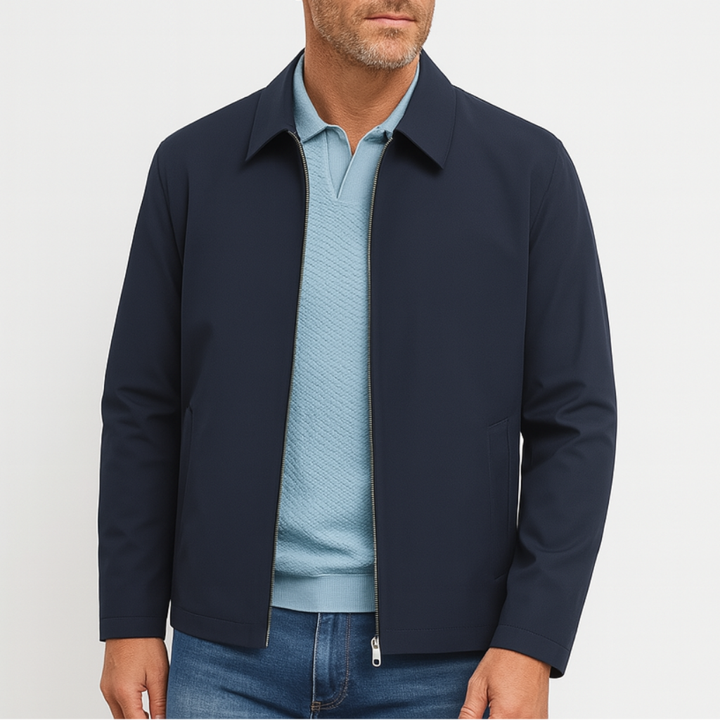 Men’s Minimalist Smart Jacket – Lightweight, Tailored & Modern Fit