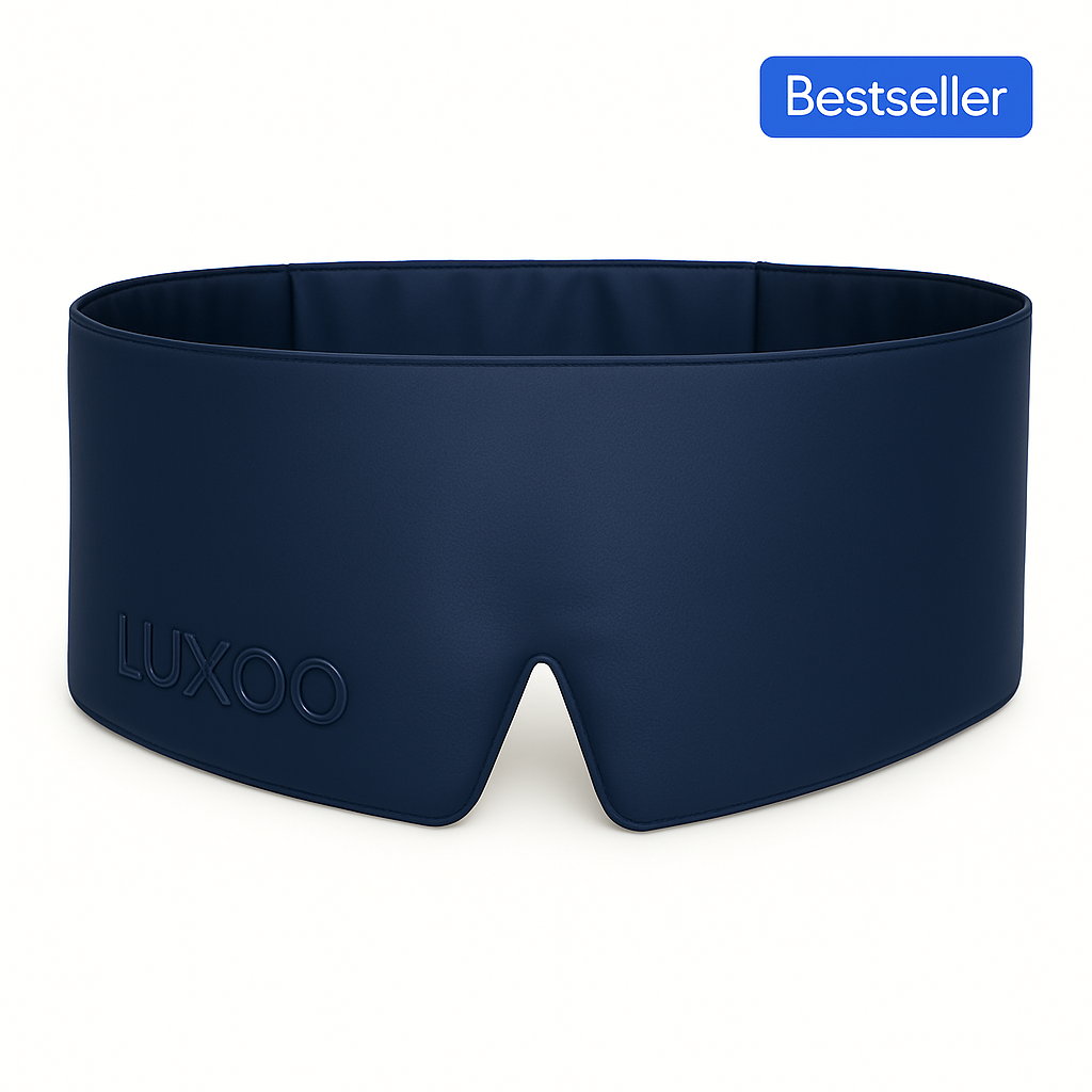 Djup sidensömnmask