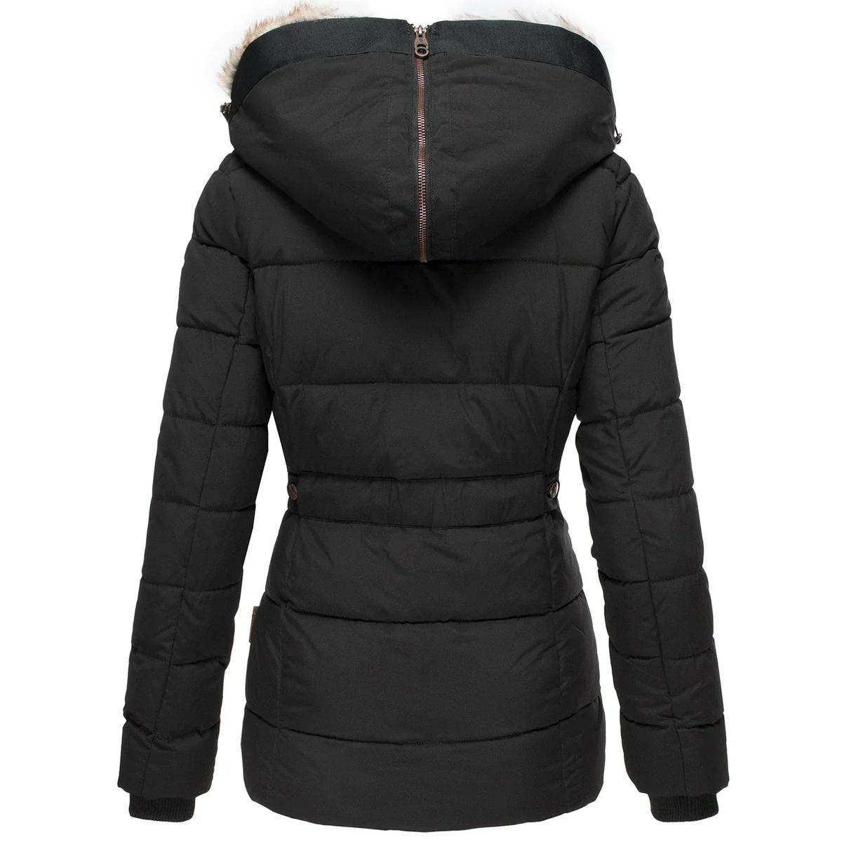 Chic Versatile Winter Jacket With Stylish Embellishments