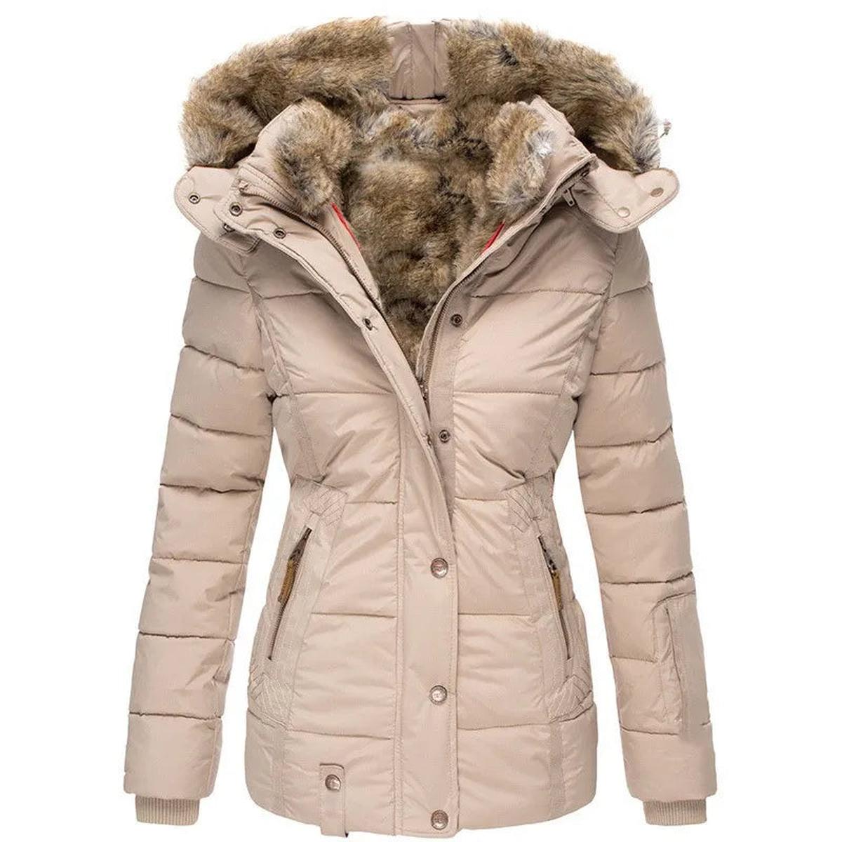 Chic Versatile Winter Jacket With Stylish Embellishments