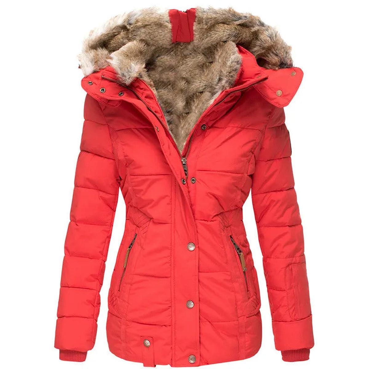 Chic Versatile Winter Jacket With Stylish Embellishments