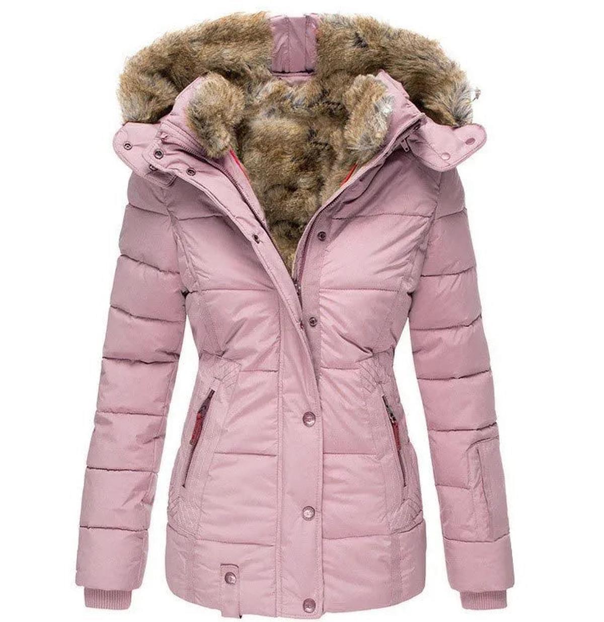Chic Versatile Winter Jacket With Stylish Embellishments
