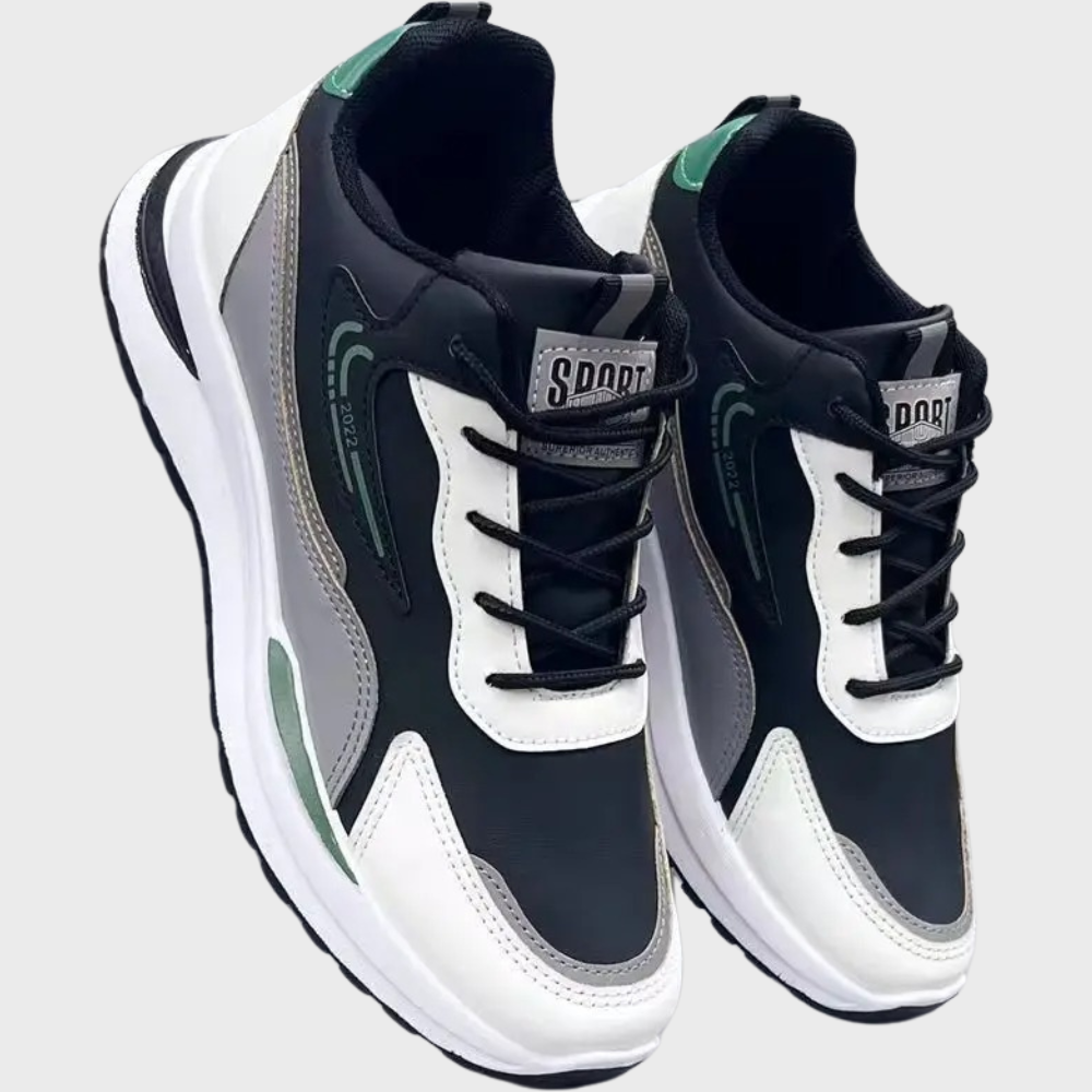 Men’s Dynamic Sport Sneakers – Lightweight Cushion & Bold Street Style