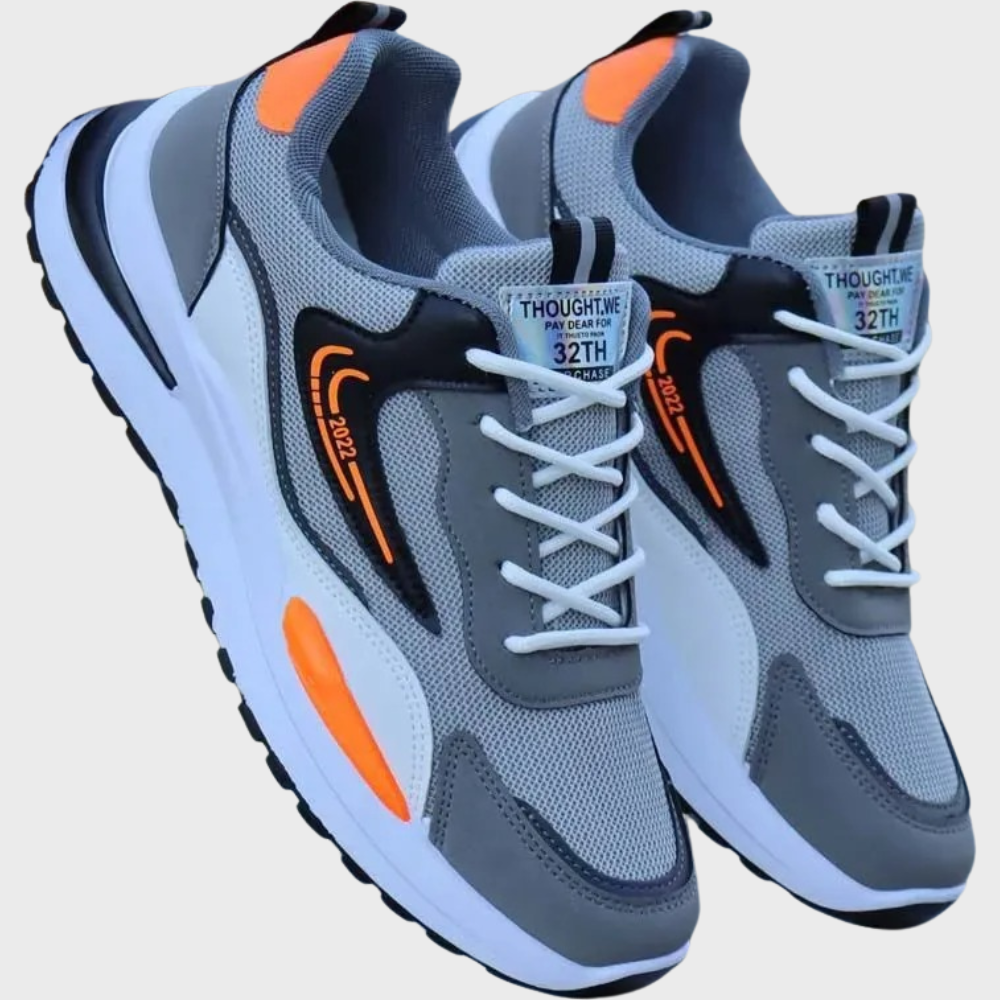 Men’s Dynamic Sport Sneakers – Lightweight Cushion & Bold Street Style
