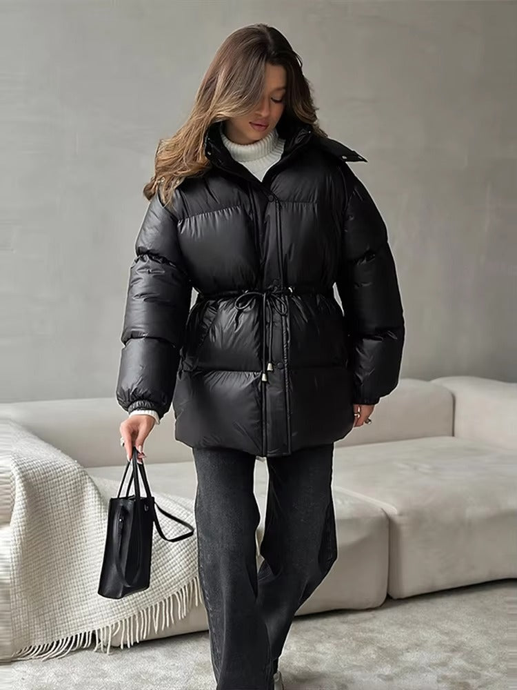 EleganceShield Women’s Puffer Coat