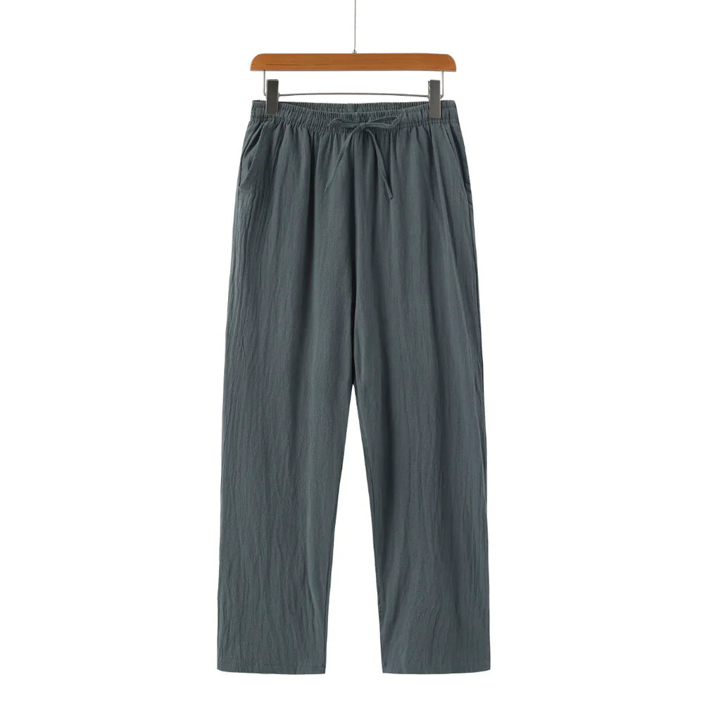 Premium Relaxed Linen Trousers