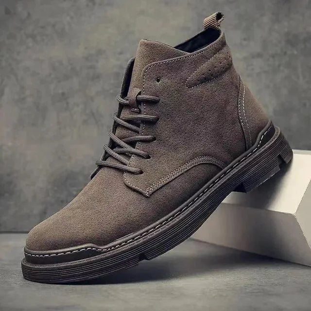 Men’s Suede Ankle Boots – Casual Comfort with Timeless Style