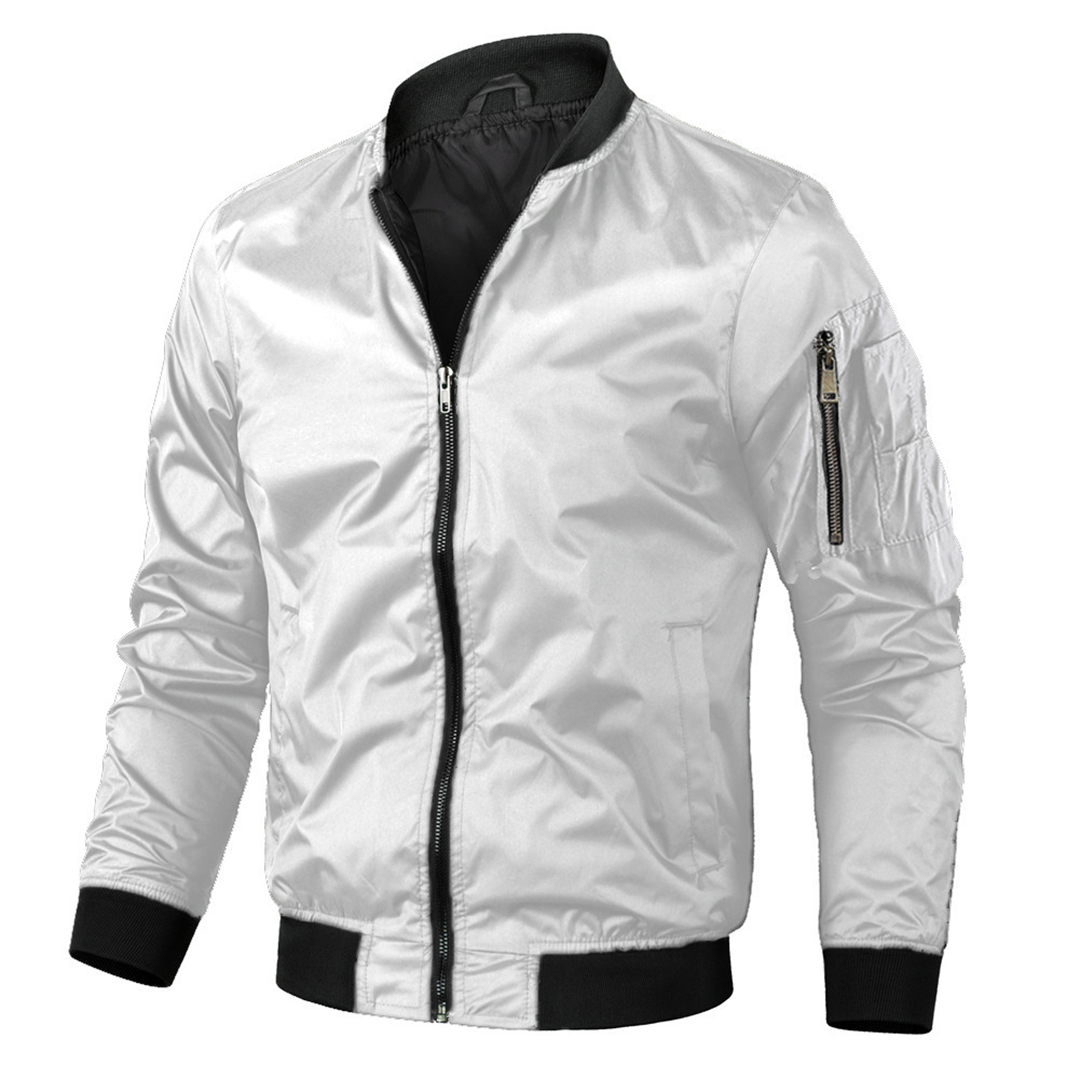 Men’s Essential Bomber Jacket – Lightweight Urban Street Style