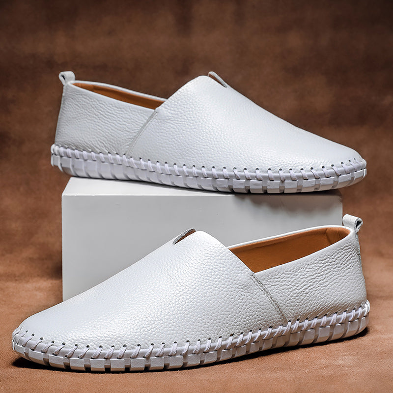Men’s Minimalist Leather Loafers – Modern Comfort & Sleek Design