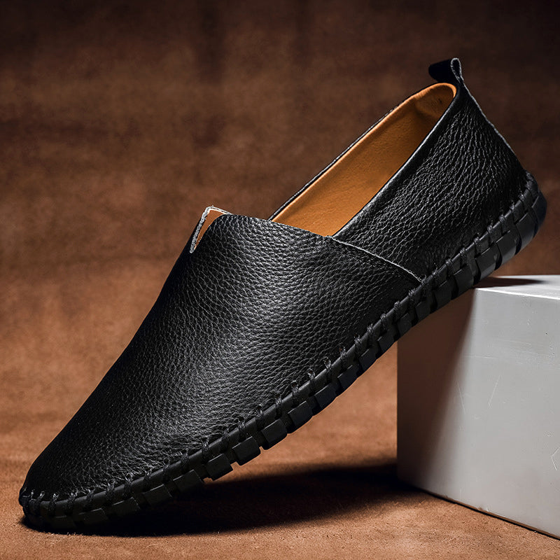 Men’s Minimalist Leather Loafers – Modern Comfort & Sleek Design