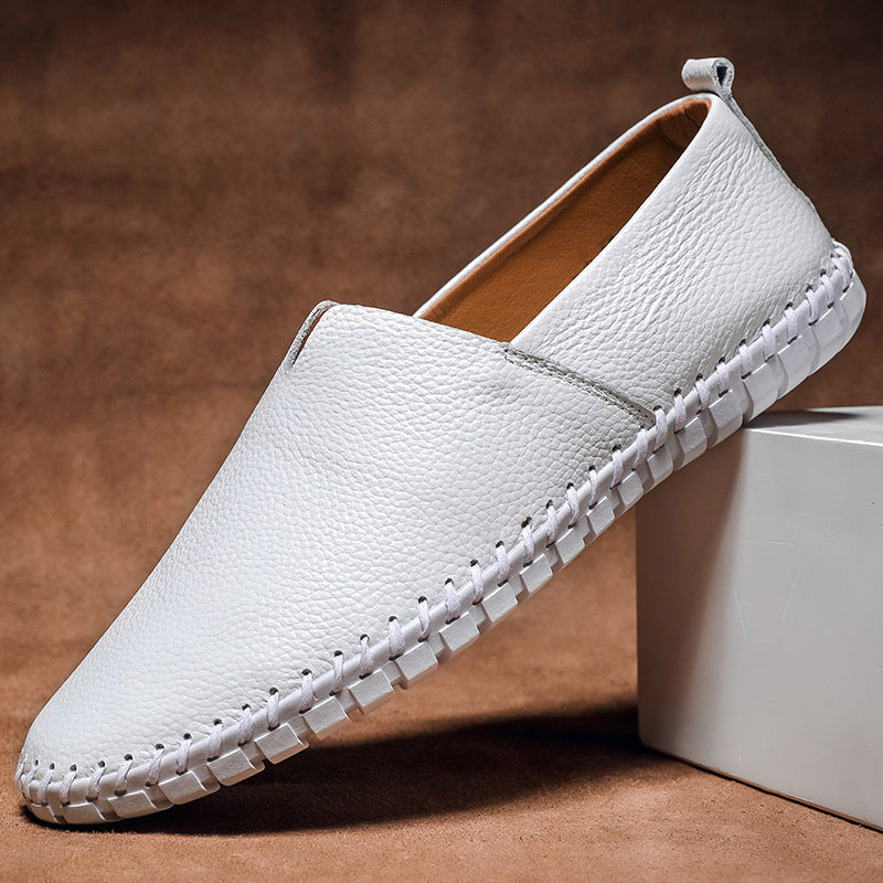 Men’s Minimalist Leather Loafers – Modern Comfort & Sleek Design