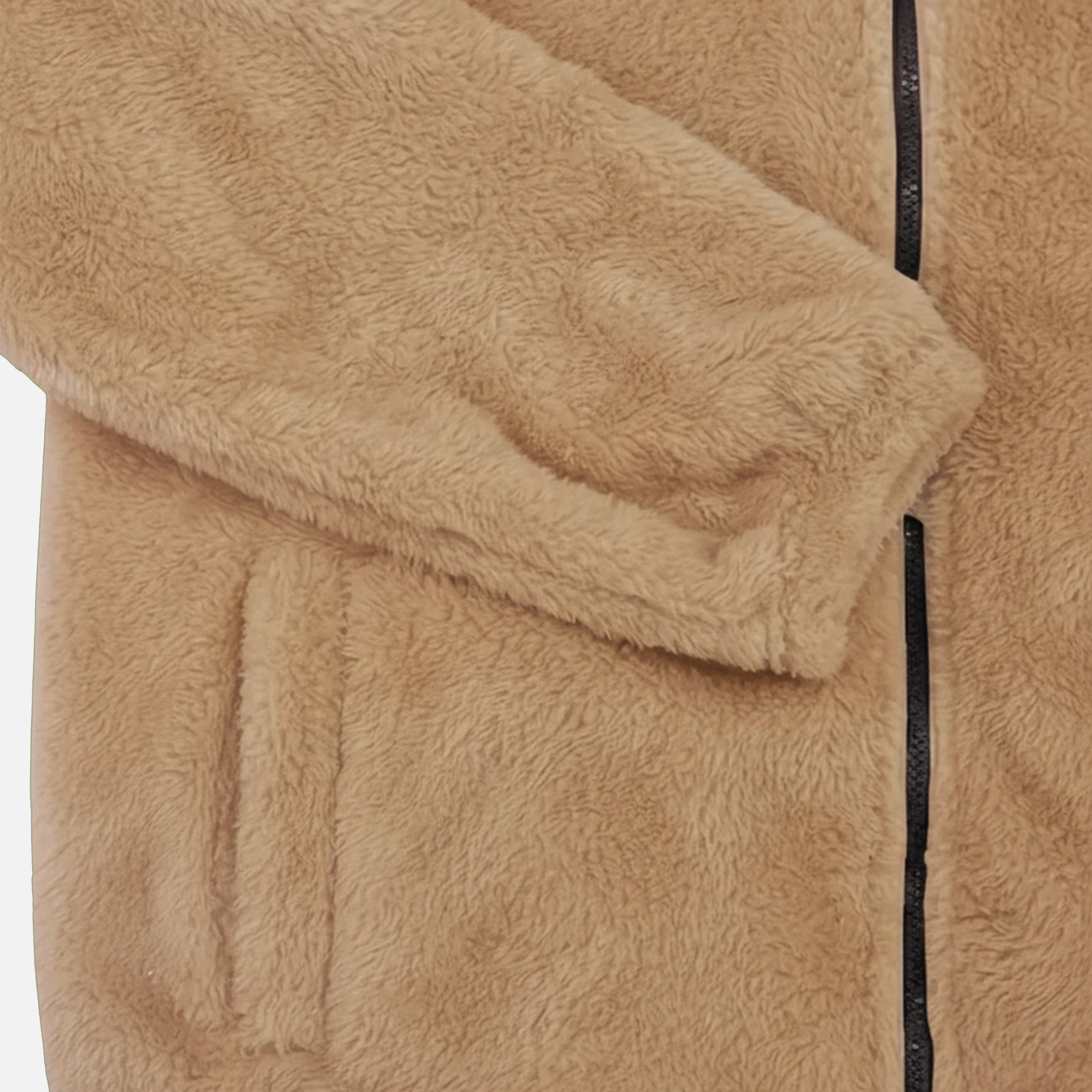 Men’s Sherpa Fleece Zip Hoodie – Ultra-Soft, Warm & Cozy Winter Comfort