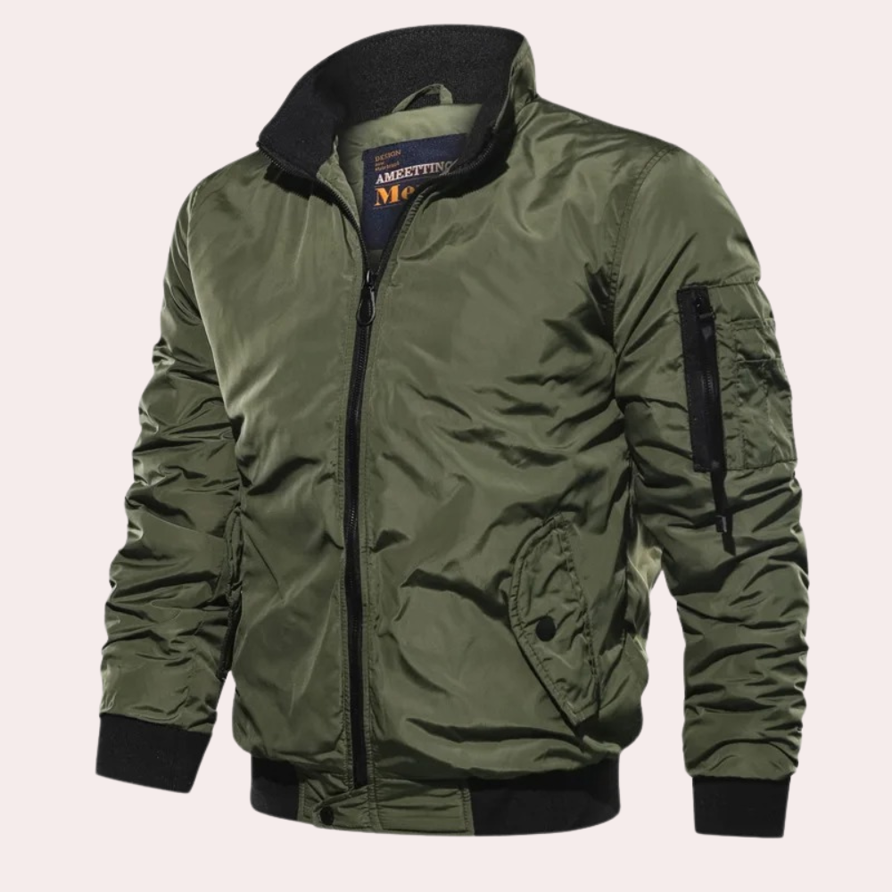 Men’s Premium Padded Bomber Jacket – Warmth, Comfort & Urban Edge