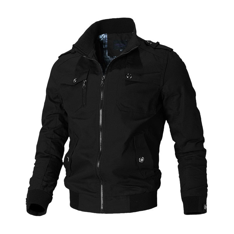 Men’s Tactical Bomber Jacket – Rugged Style Meets Everyday Function