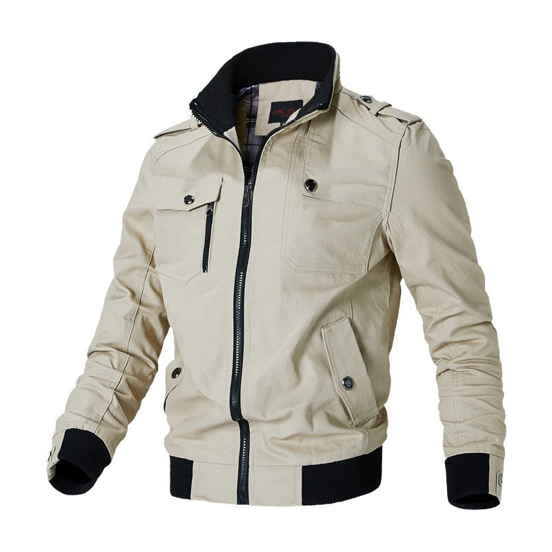 Men’s Tactical Bomber Jacket – Rugged Style Meets Everyday Function