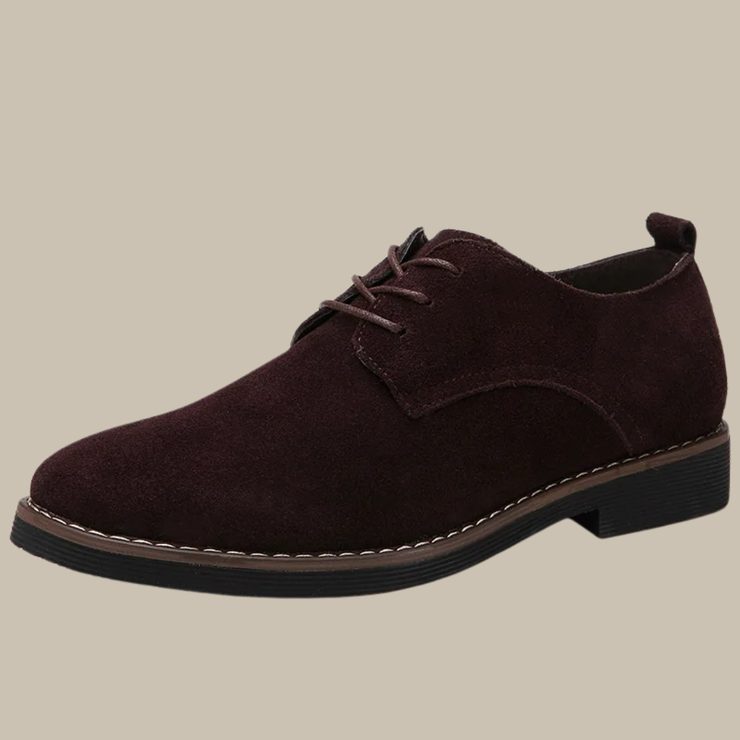 Men’s Classic Suede Derby Shoes – Timeless Elegance for Every Occasion
