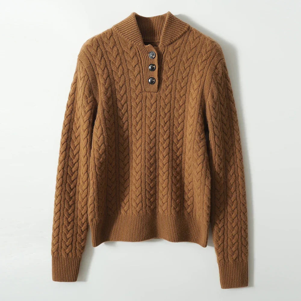Cashmere Cable Knit Sweater