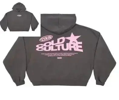 ColdCulture Oversized Graphic Hoodie – Streetwear Unisex Pullover