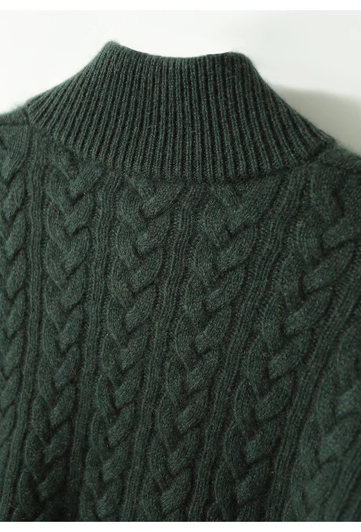 Cashmere Cable Knit Sweater