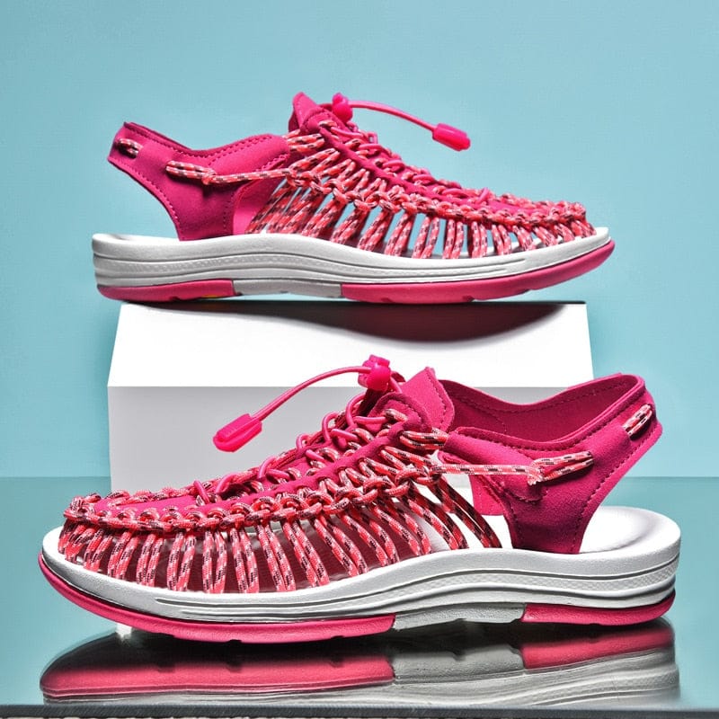 Men’s Woven Sports Sandals – Breathable Comfort & Modern Style