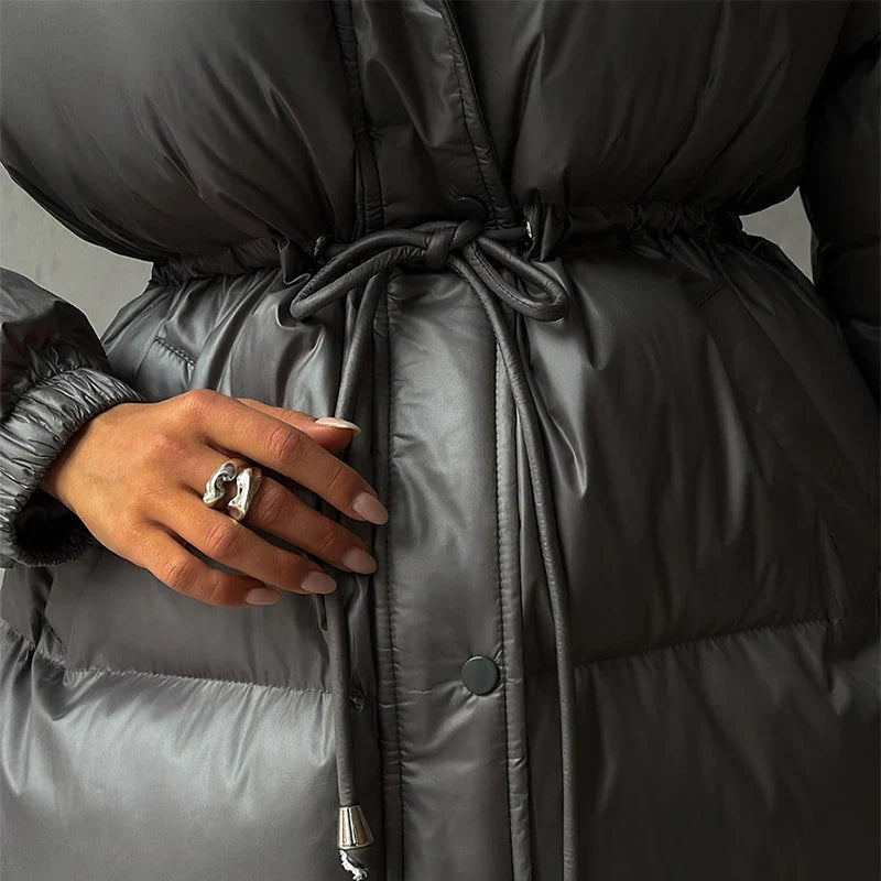 EleganceShield Women’s Puffer Coat